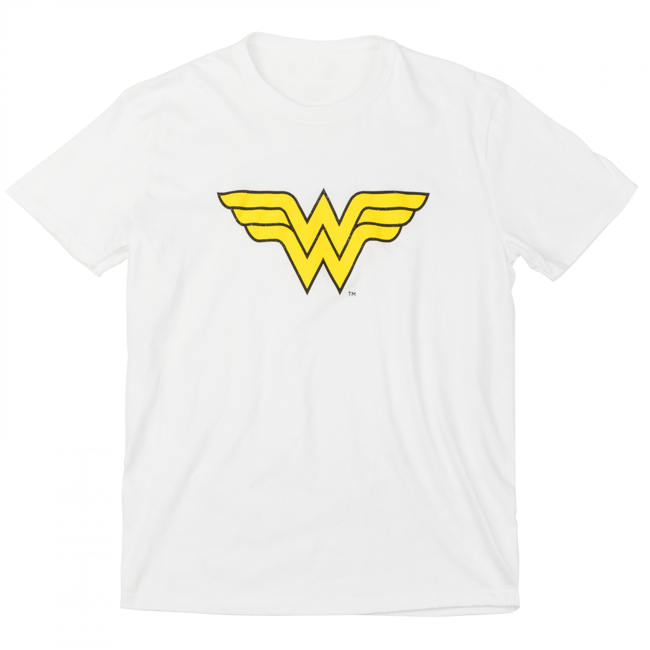 Wonder Woman Classic Yellow Logo T-Shirt